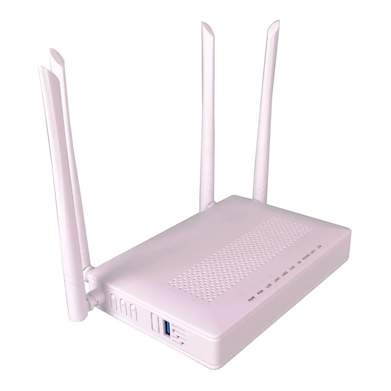  Совместим с HUAWEI ZTE OLT 2GE + CATV VOIP WIFI XPON ONT двухдиапазонный GPON ONU