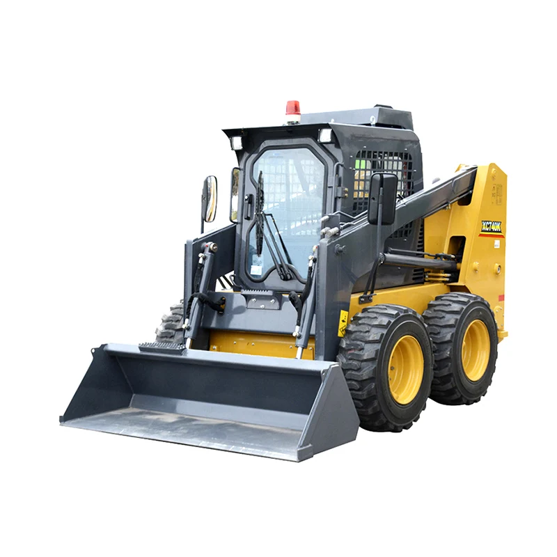 High Operating Efficiency Skid Steer Loader With Digger Attachment XC740K XC7-SR07