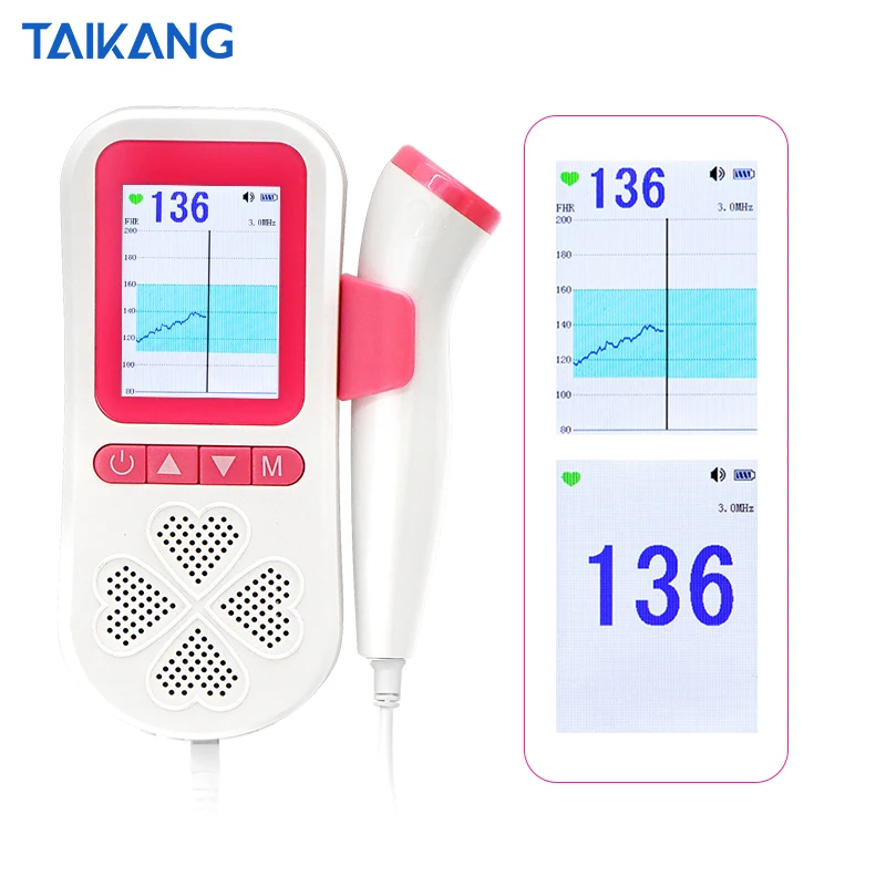 Chinese manufacturer fetal fetus doppler handheld fetal doppler ultrasound machine