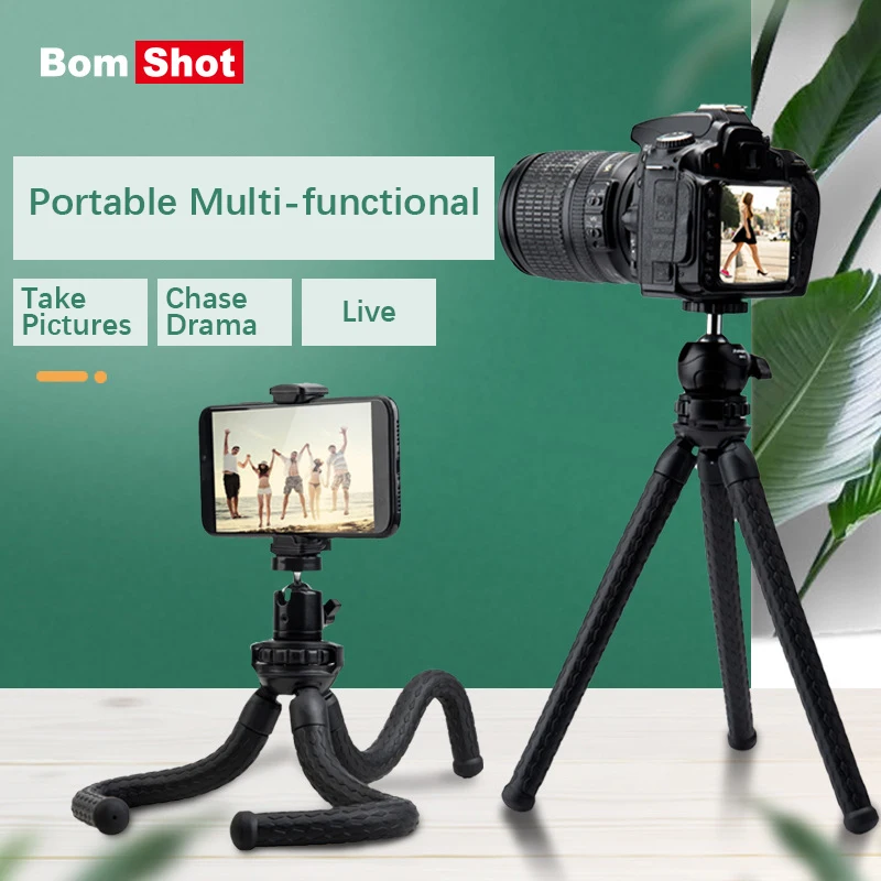 Hot sale Flexible Octopus Tripod stand Gopros Camera Accessory ring light mobile phone holders tripod