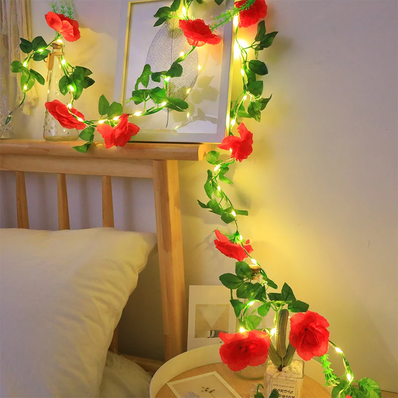 Explosive  New Products Meteor Light PVC Lamp For Magical Decoration Vines String Lights Led outdoor String Light