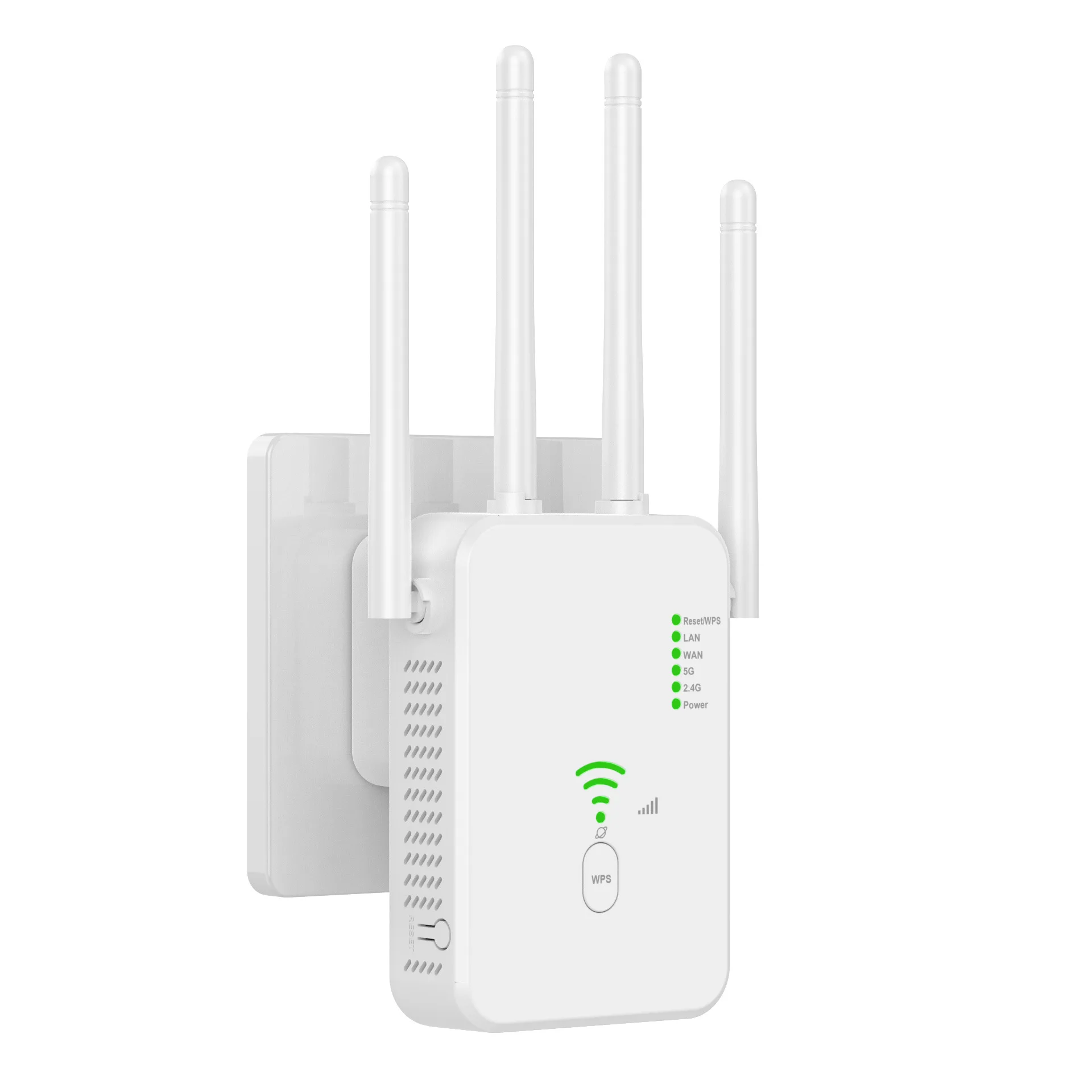 Custom Logo WPS Quick Setting Wireless Wifi Repeater Wifi Range Extender Router 1200Mbps For PC Phone