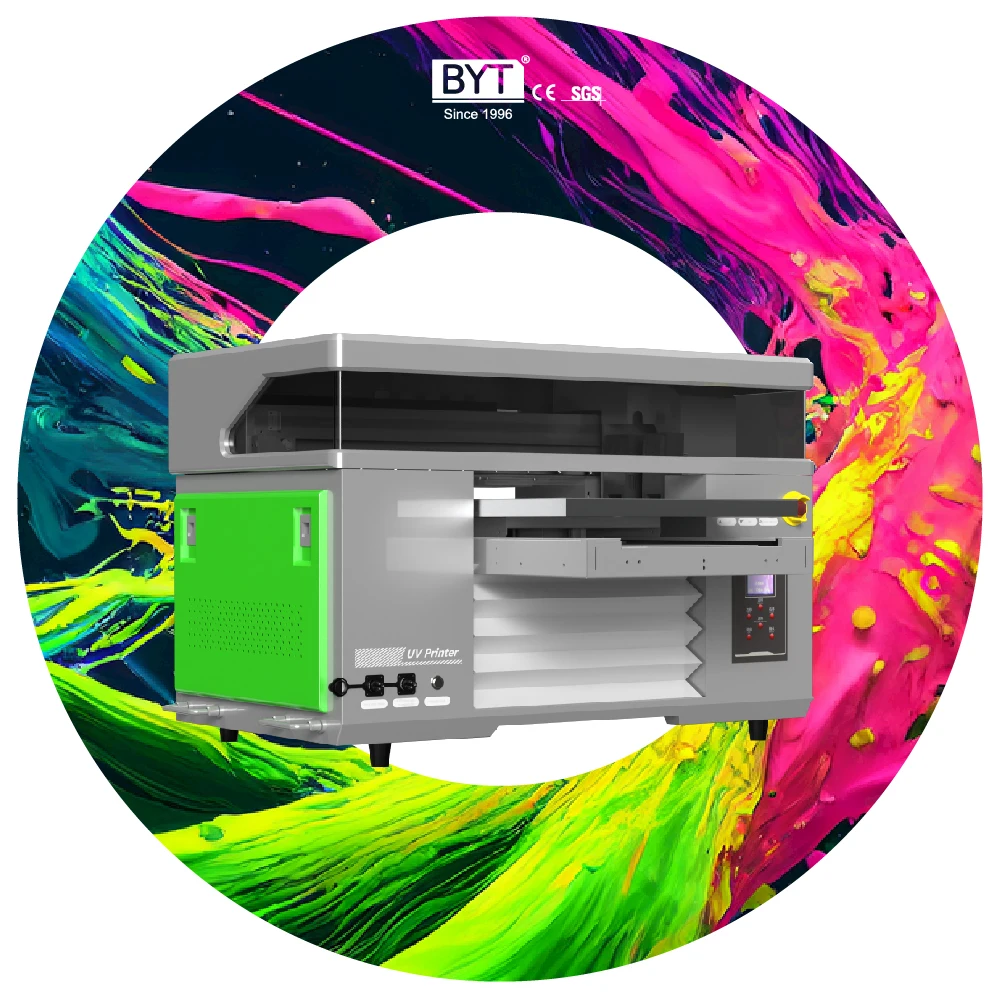 Factory DTF UV printer sale digital printing machine for cell phone case cylinder logo sticker painting  flatbed uv printer