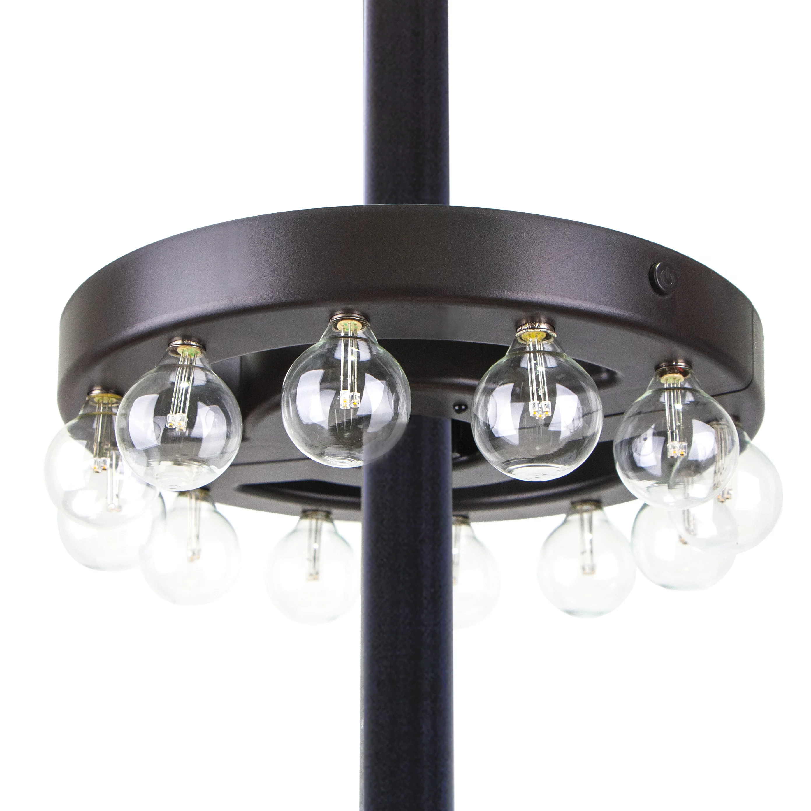 Amazon Hot Sale 12 Count G40 Bulbs Patio Umbrella Light Outdoor with Remote Control