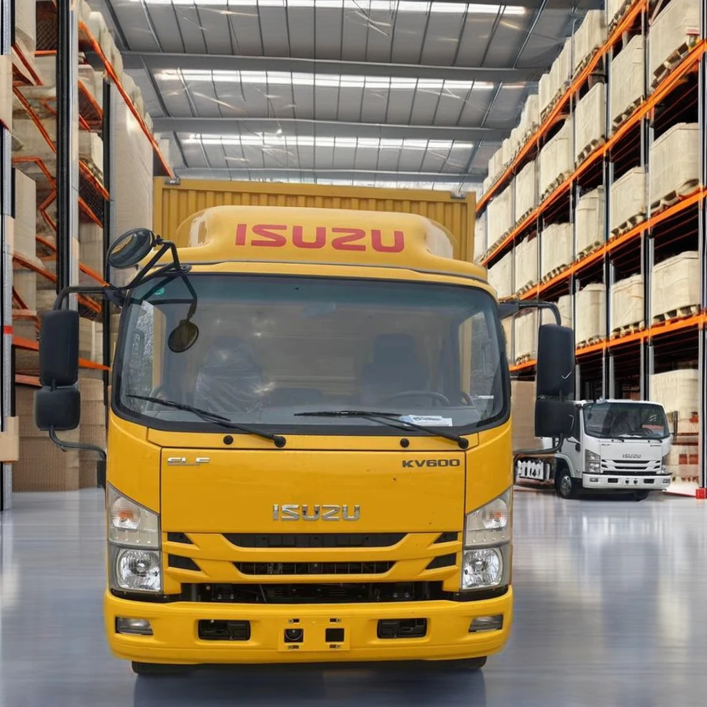 Легкий грузовик ISUZU 5T 150 л.с. 4x2 Euro 2 3 4 5 6 Lose Van грузовой автомобиль для логистики и экспресс-перевозок