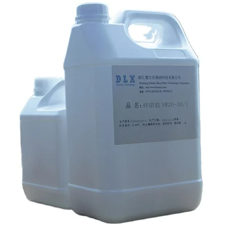 Factory main product Colloidal silica SW20-30/1 High purity transparent acidic silica sol
