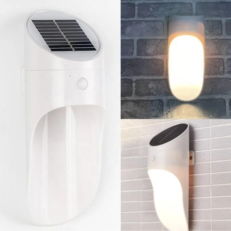 solar wall light solar outdoor wall light led waterproof solar sensor wall light