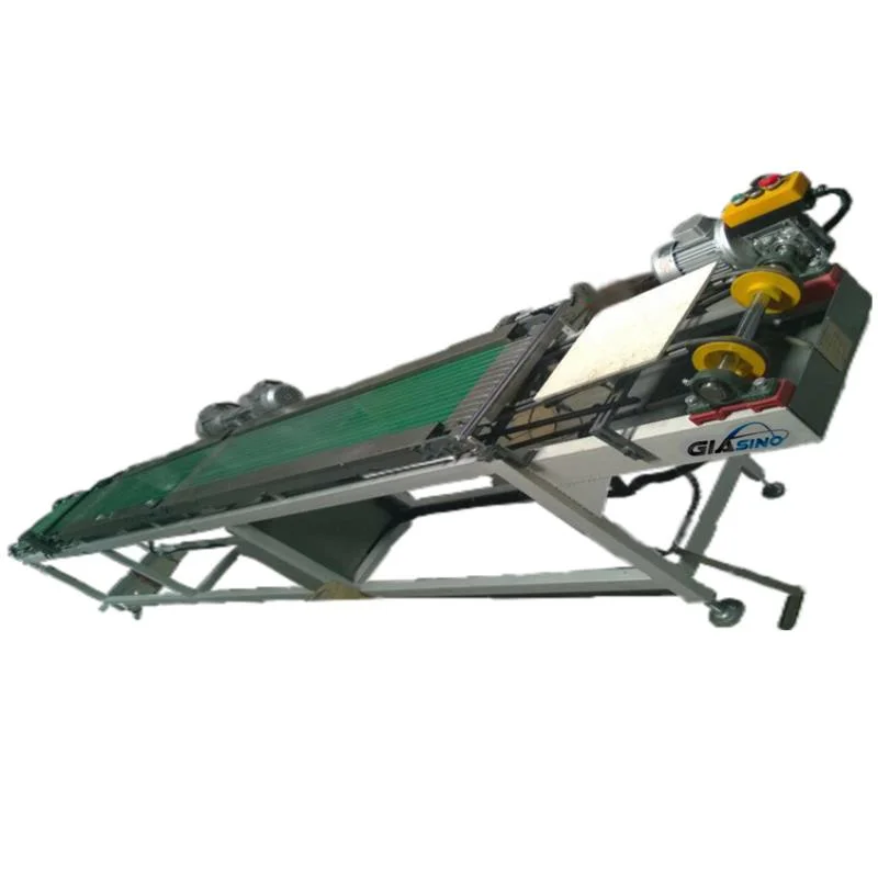 High quality CE standard automatic mosaic glass making breaking machine and stacking table