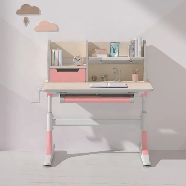 IGROW study desks for kids table ergonomic modern adjustable study desk
