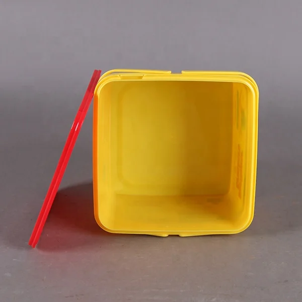 4 liter New Printed Square Food Storage Plastic Container