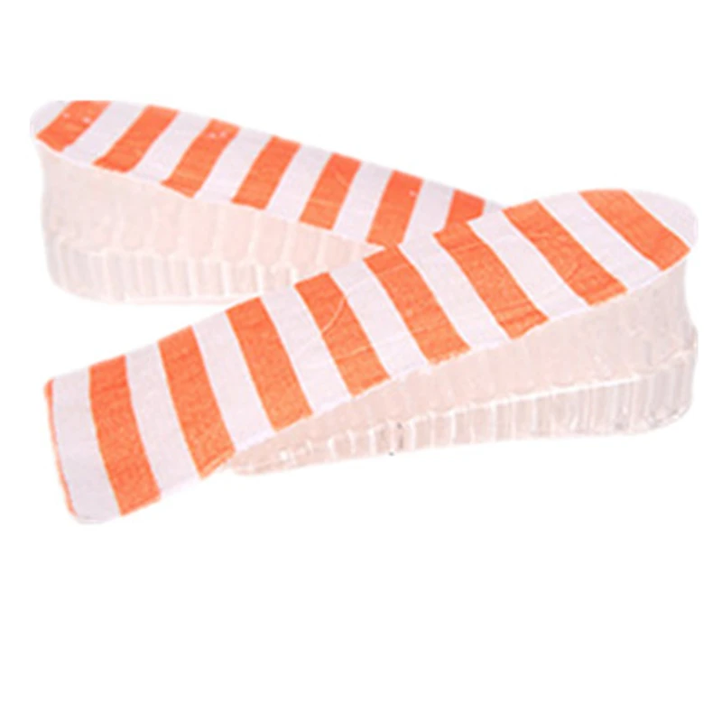 Gel heel cup half insole silicone honeycomb adjustable invisible height increase
