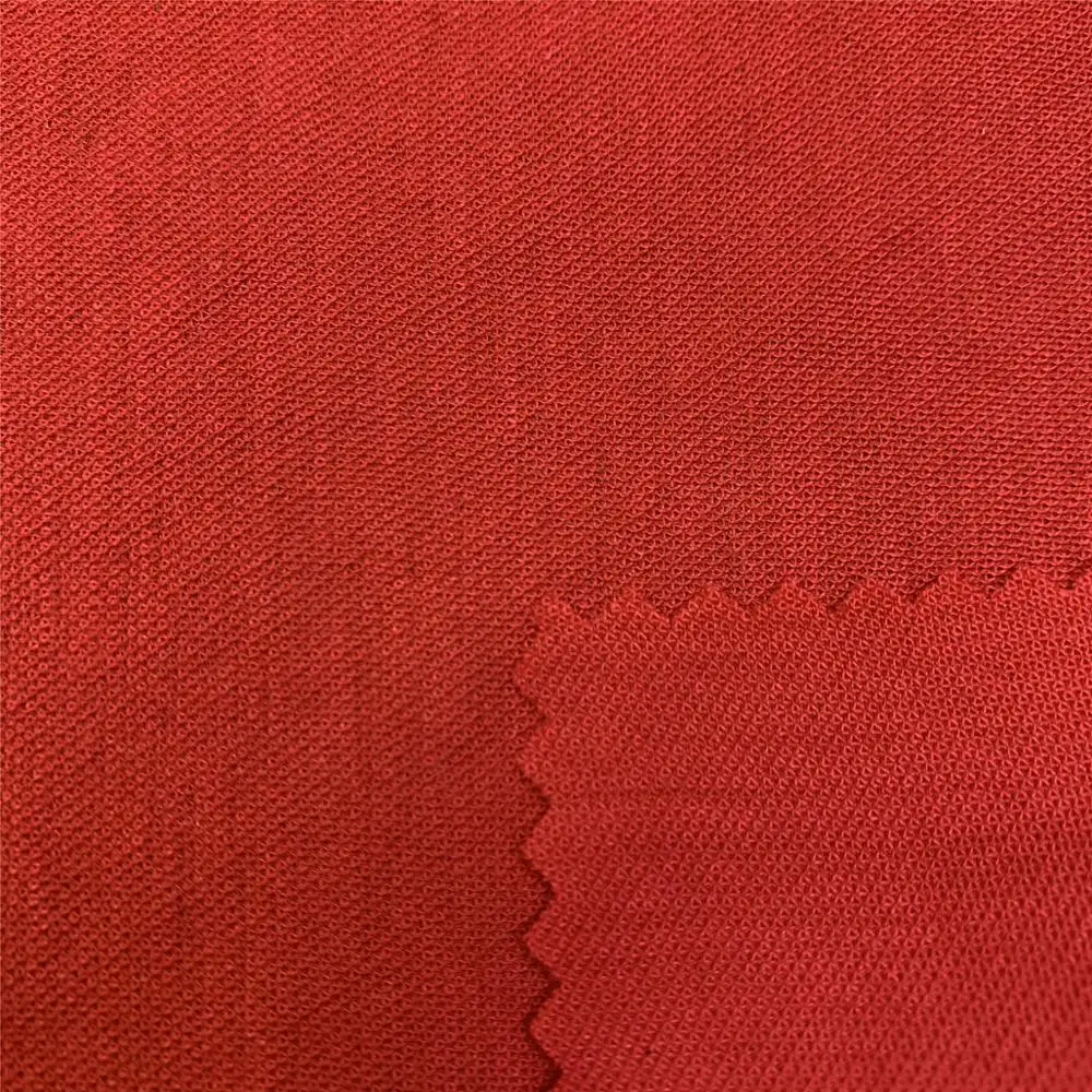 Make To Order NR Roma Knit Fabric Solid Dyed Multicolor Selections Pique Polo Shirt Fabric