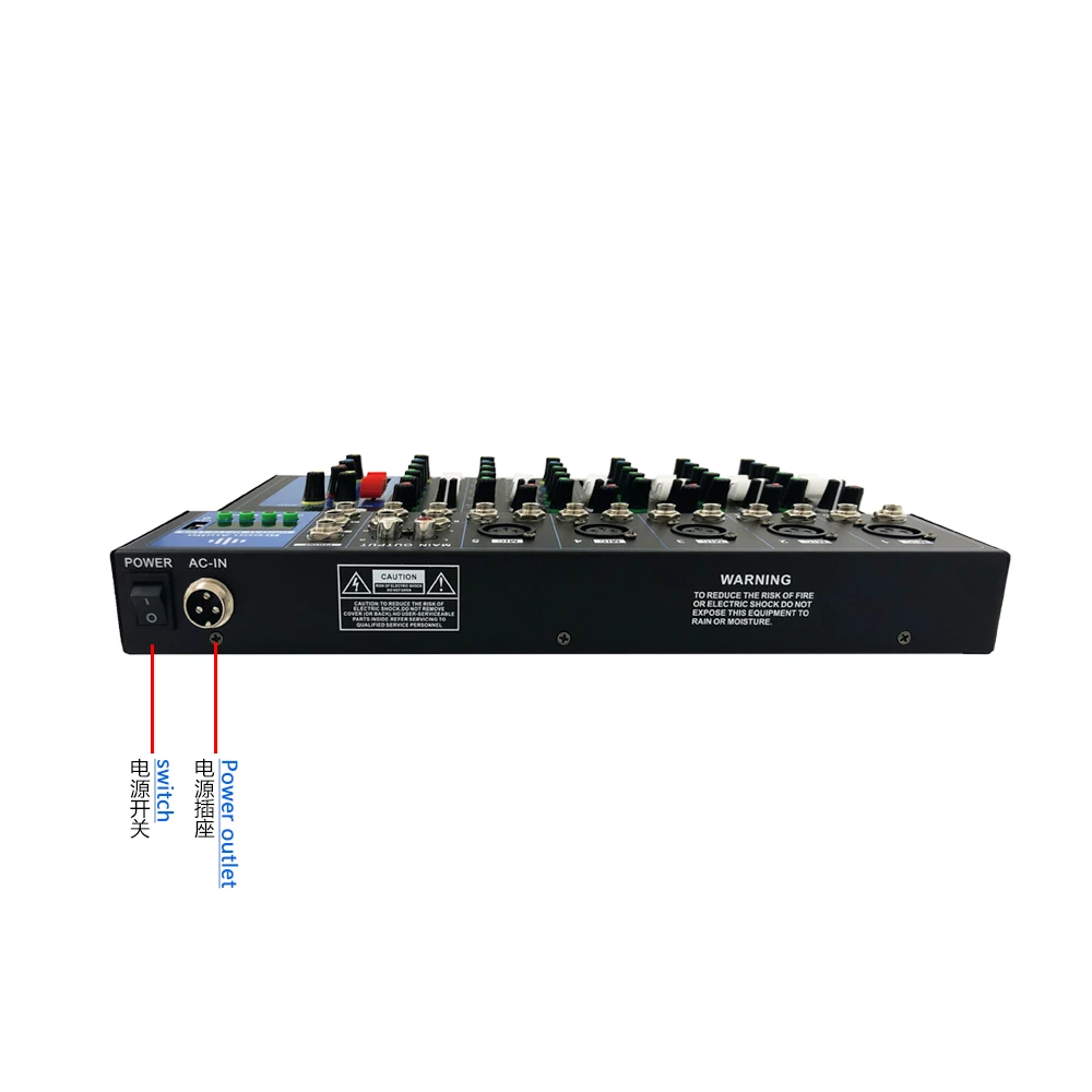 manufacturer New Techonology and good quality  digatal audio mixer  recording  mixer audio ahsly