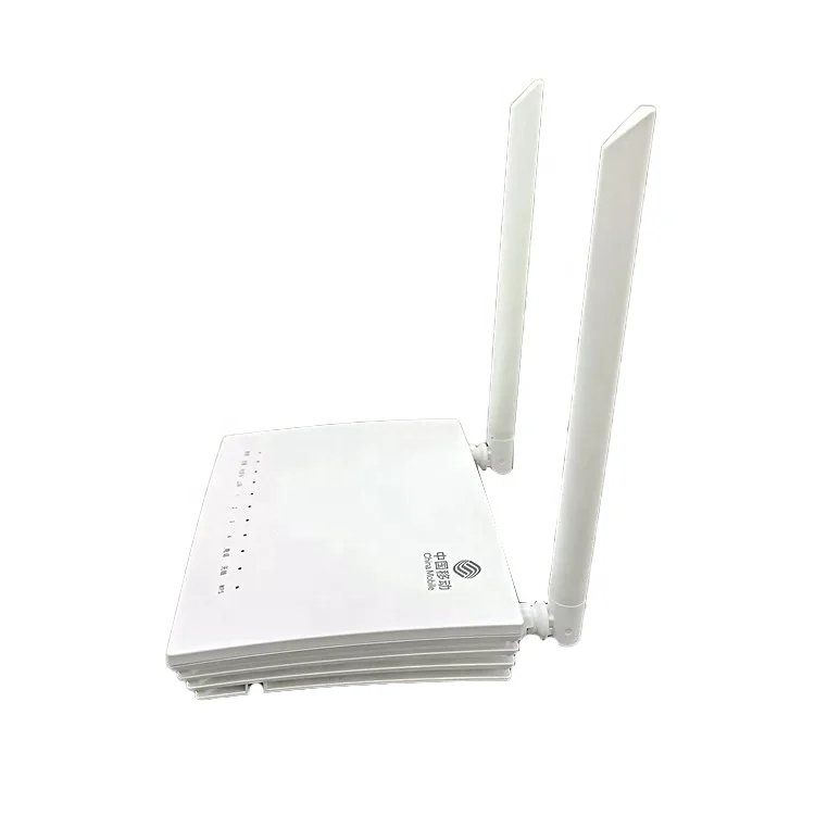 English Version China Mobile GPON XPON ONU GM220-S 5dbi fiber optic equipment wifi routers also GM620  used gm220s xpon