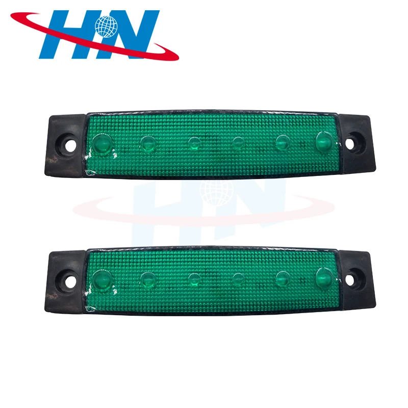  LED 24V 6 SMD авто Автобус Грузовик вагон боковой габаритный индикатор трейлер свет задний