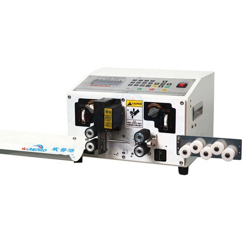 SU-A41 fully automatic electric stripper different model electronic wire cut strip machine