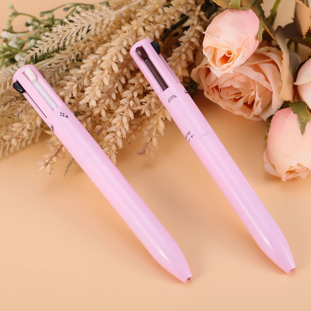VV-101r Cruelty Free Long-lasting Eyebrow Pen 4 in 1 makeup pen lip eye highlighter Private Label