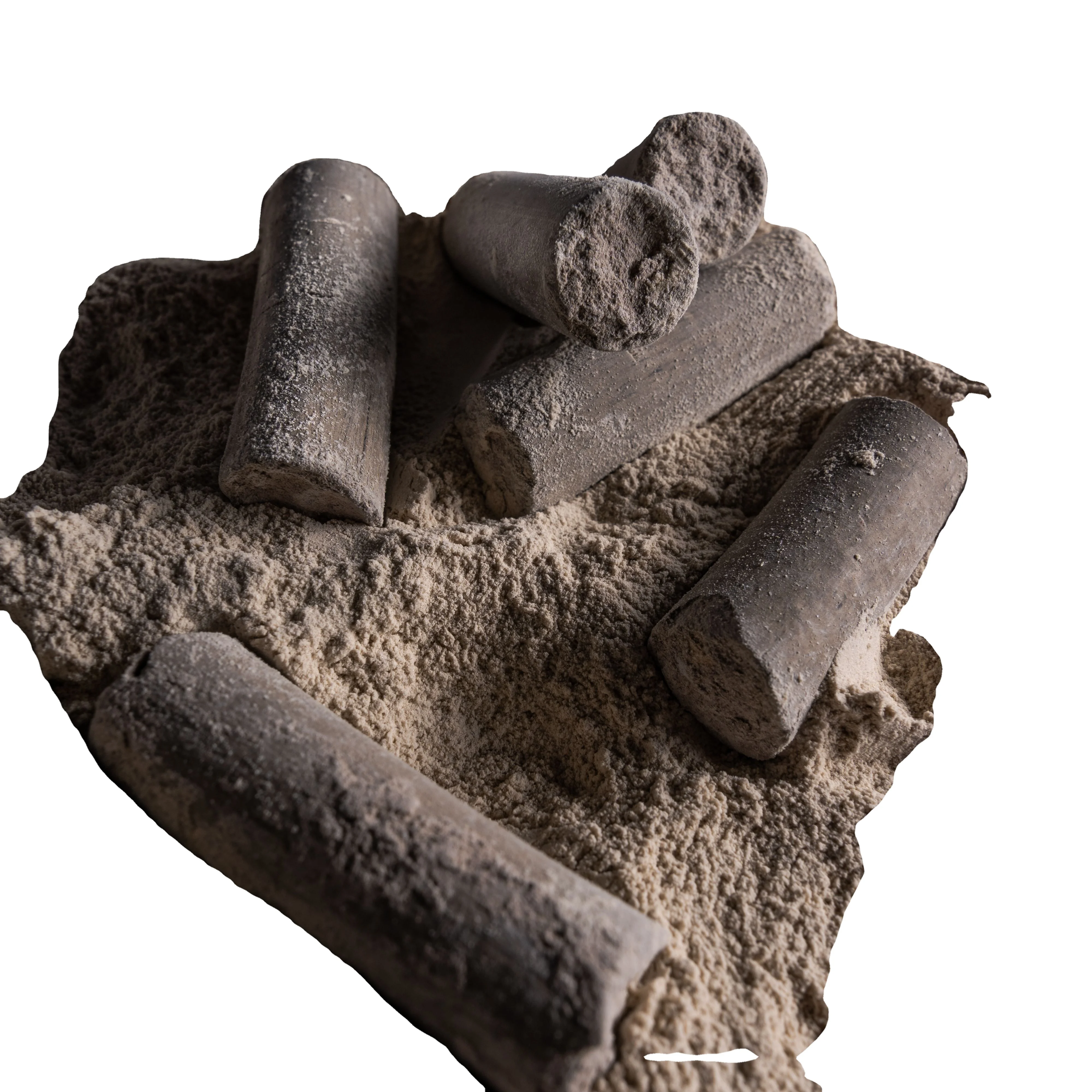 Fluorspar chalk head Fluorite briquettes used in steelmaking fluorspar granule