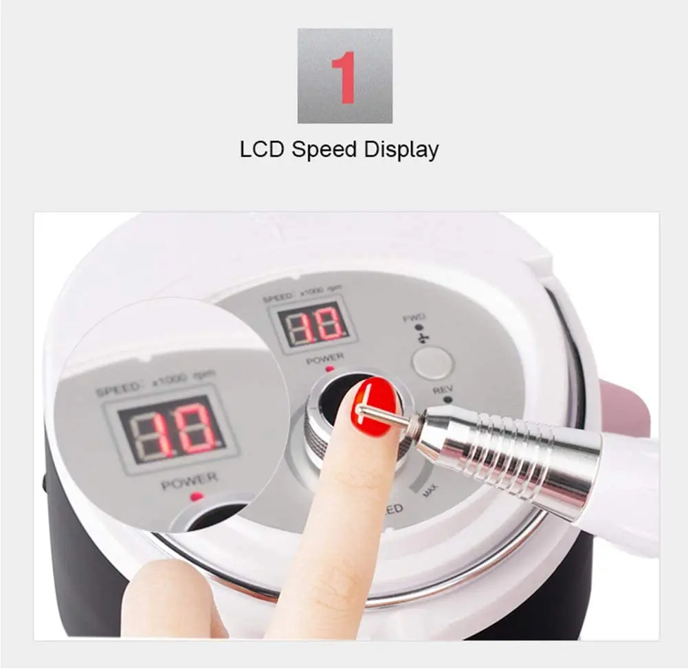 Best Professional Drill Nail  Electric portable nail drill rpm 50000  Machine Rotary