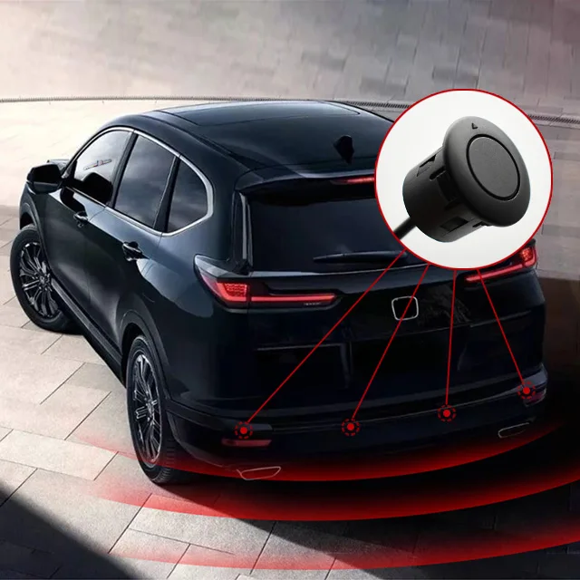 Universal High Quality Ultrasonic Parking Sensor 58khz Rear Reverse Sensor Car Parking With 4 Sensors