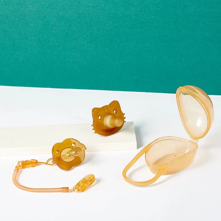 
Amazon hot sale 100 % Food Grade New Products Non-toxic BPA Free Silicone Baby Teething Pacifier Baby sleeping Pacifier 