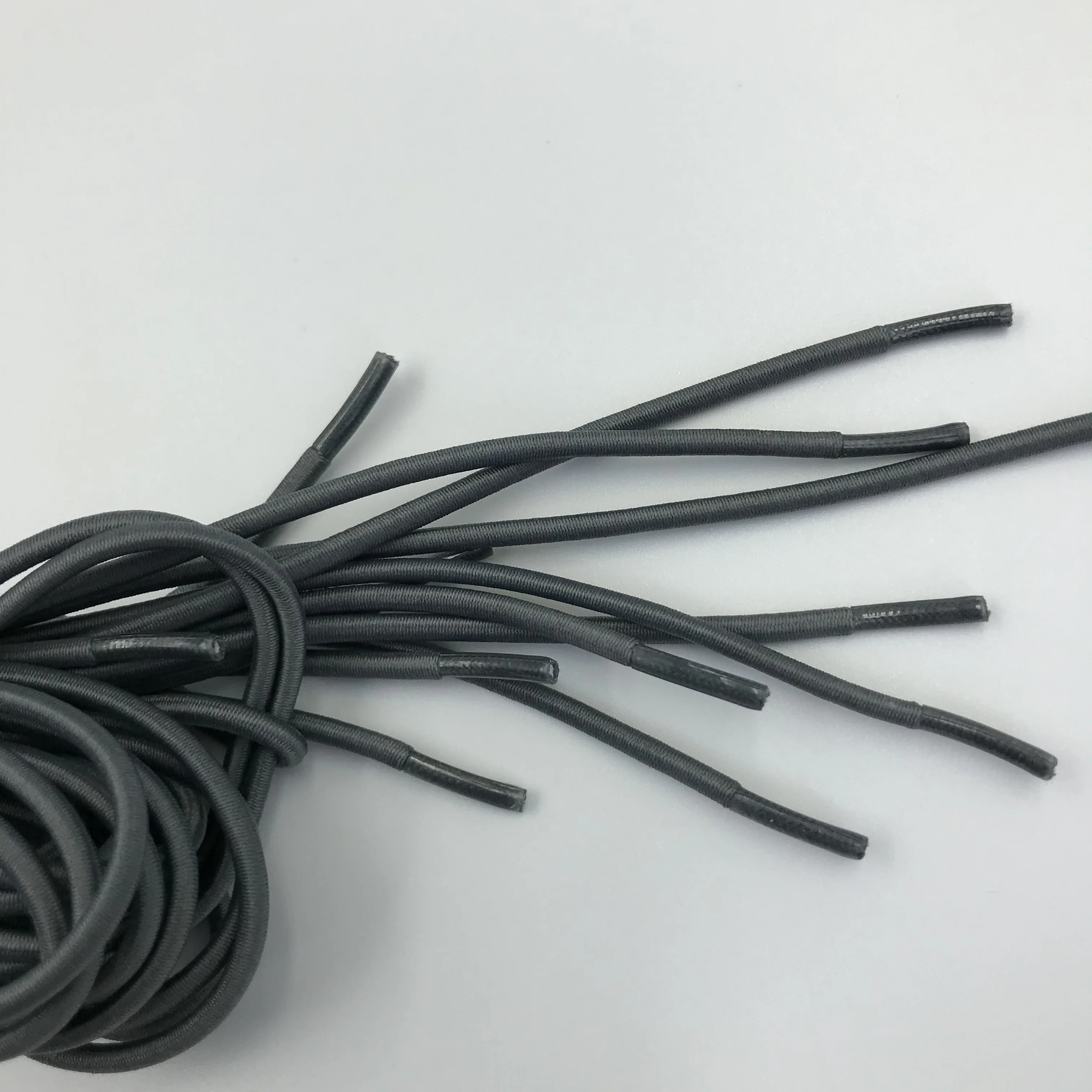 3mm round elastic flexible rubber rope & cord Supply High Stretch Garment Elastic Cord