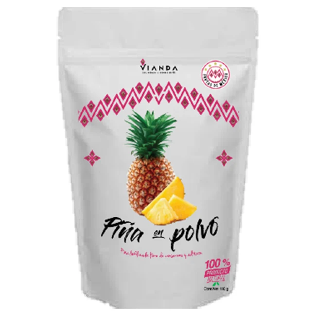 Freeze-dried Sour Sweet Mexico Wholesale Dehydrated Trade Dashes Soft Dried Frozen Chunks Pineapple Supplier