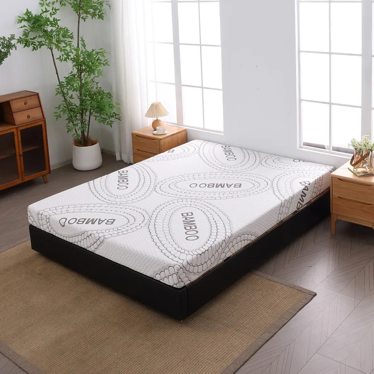 Mattress wholesale suppliers single double hard foam bunk bed mattresses cheap roll up compressed bamboo matelas for sale