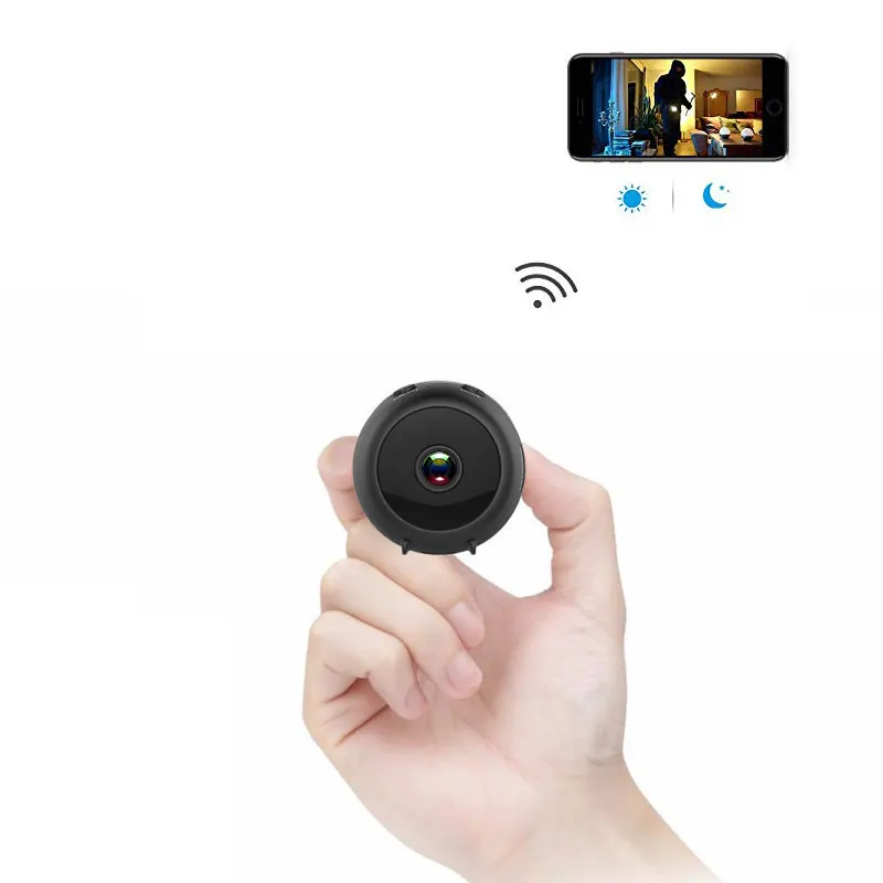 Spy Camera Wireless Hidden Nanny Camera with 150 Wide Angle Portable Mini Security Camera Espias with Magnet