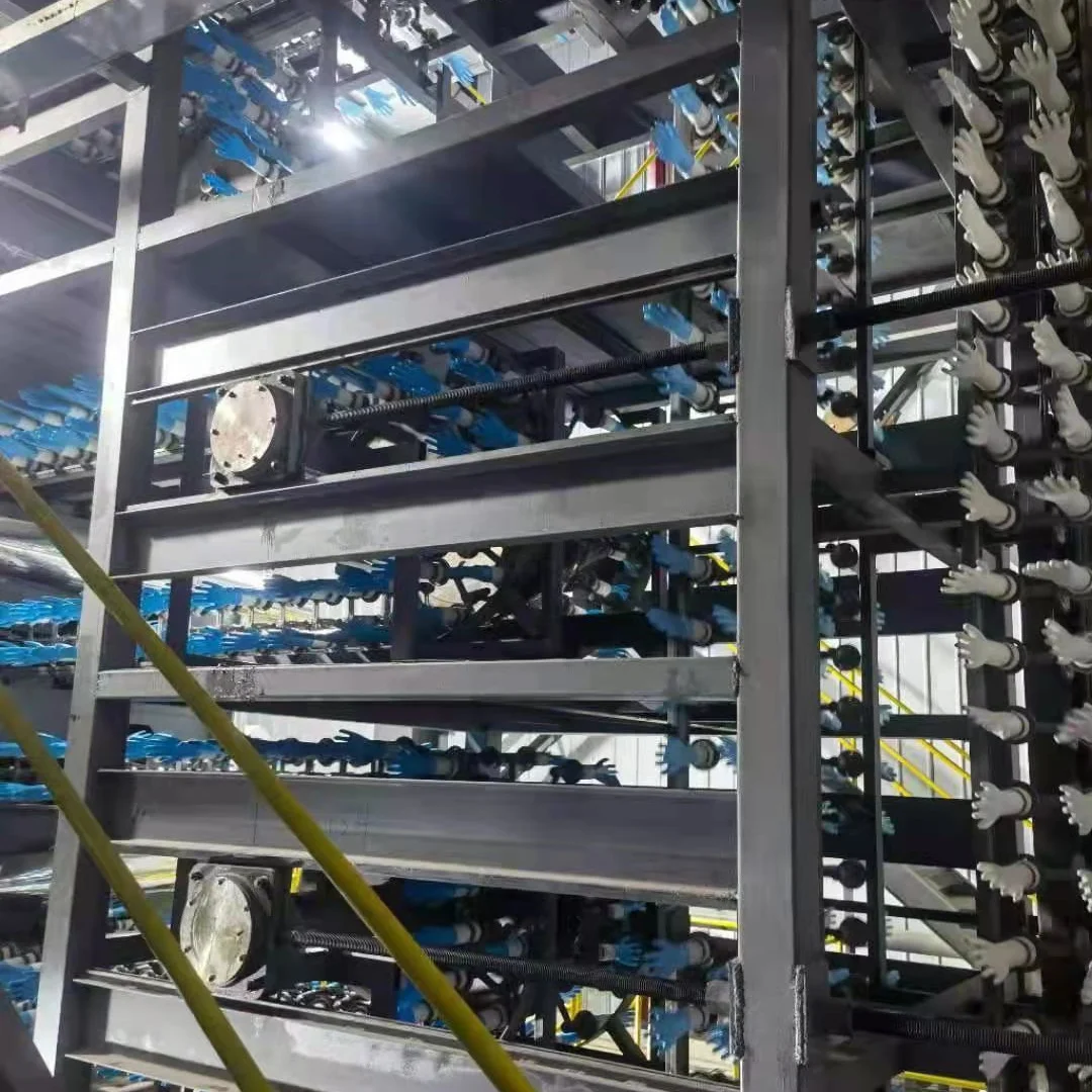 High yield latex nitrile glove manufacturing machine Automatic latex glove production line