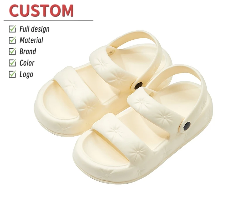 Summer outdoor two-wear sandals 2023 hot EVA shit feeling outdoor water slippers outdoor sandals wholesale