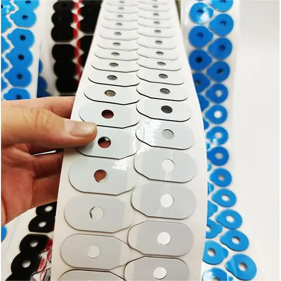 High quality double-sided lens polishing pads 1000pcs waterproof round sticker for eyeglasses process