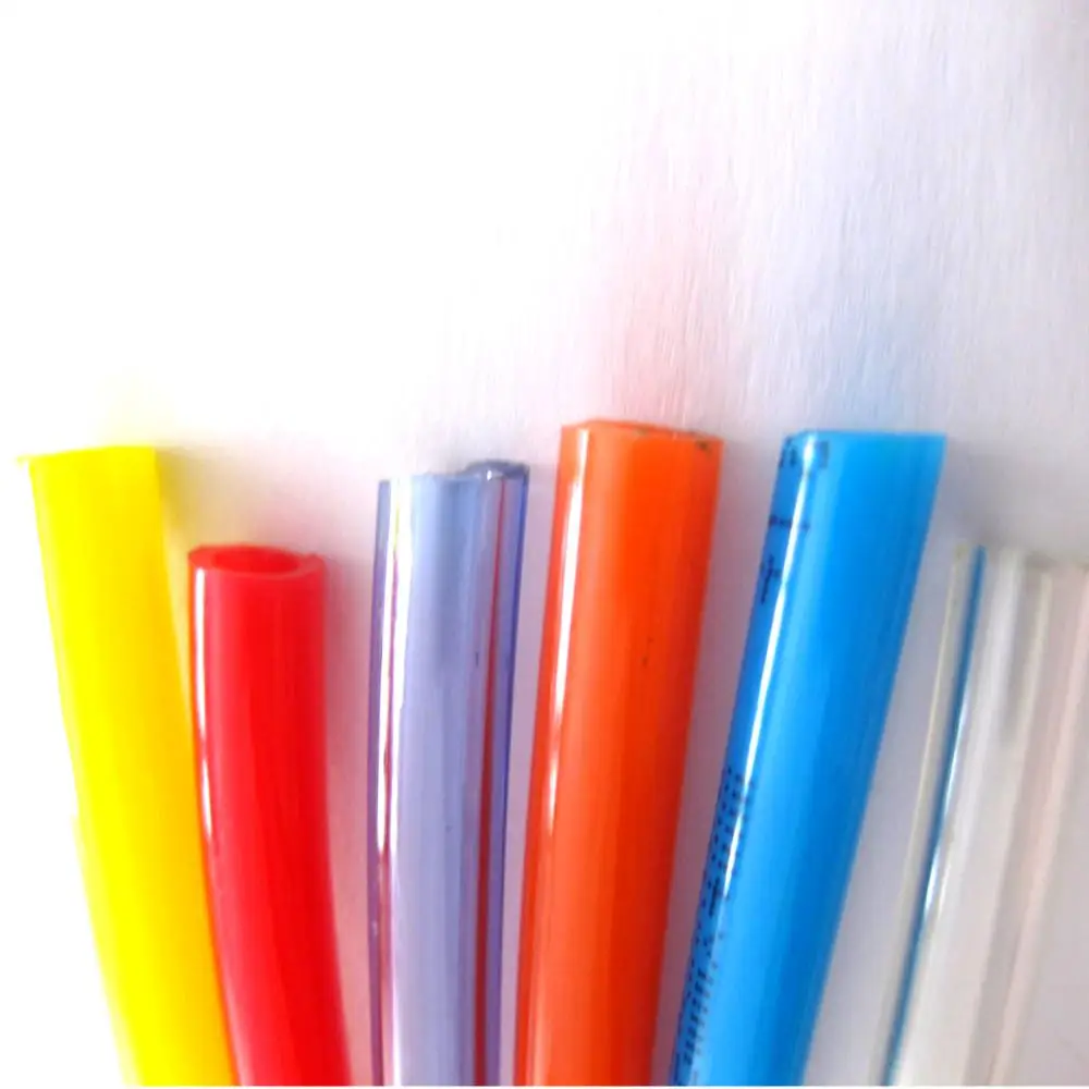 
High Pressure Soft PU Pneumatic Tube 3*2mm Polyurethane Air Hose PU Straight Tubes for Pneumatic System 