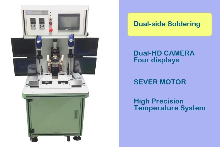 Welder C Type Cable Machine Dual-side Pulse Heat Soldering Welding