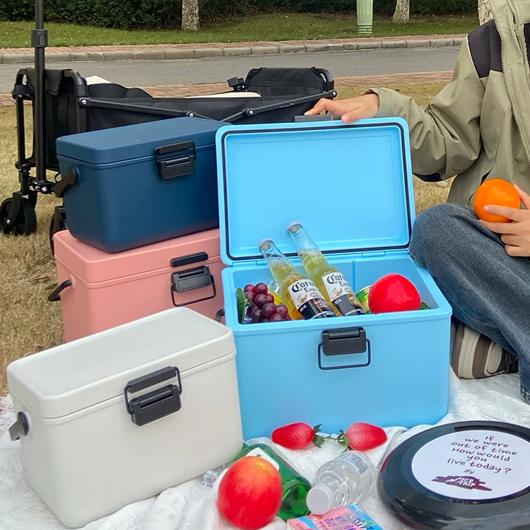 OEM Logo 12L 10QT outdoor fishing camping picnic mini insulated ice cooler box portable food cooler box