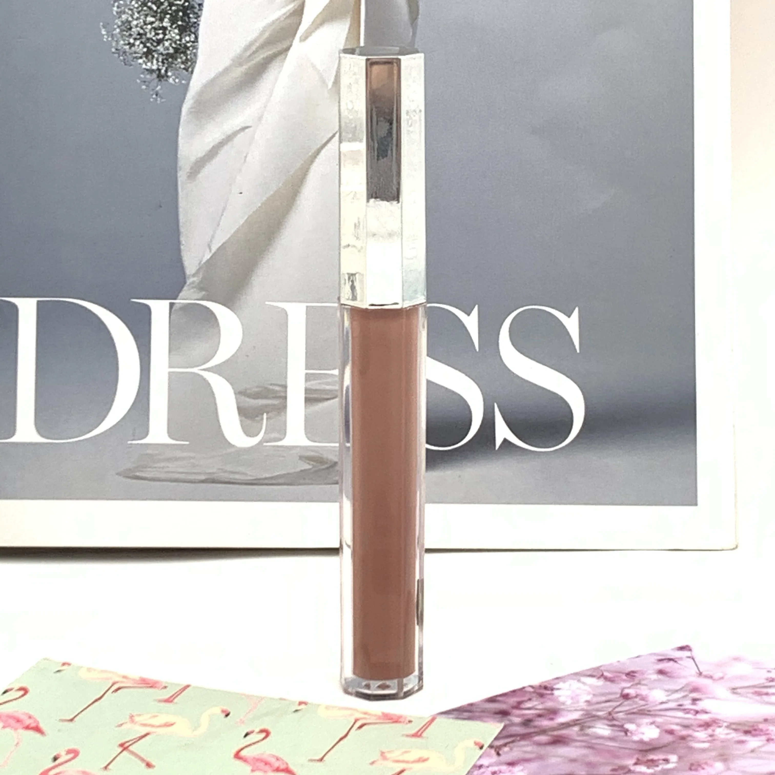 
OEM Cosmetics vendors wholesale private label lip gloss no logo clear lip gloss 