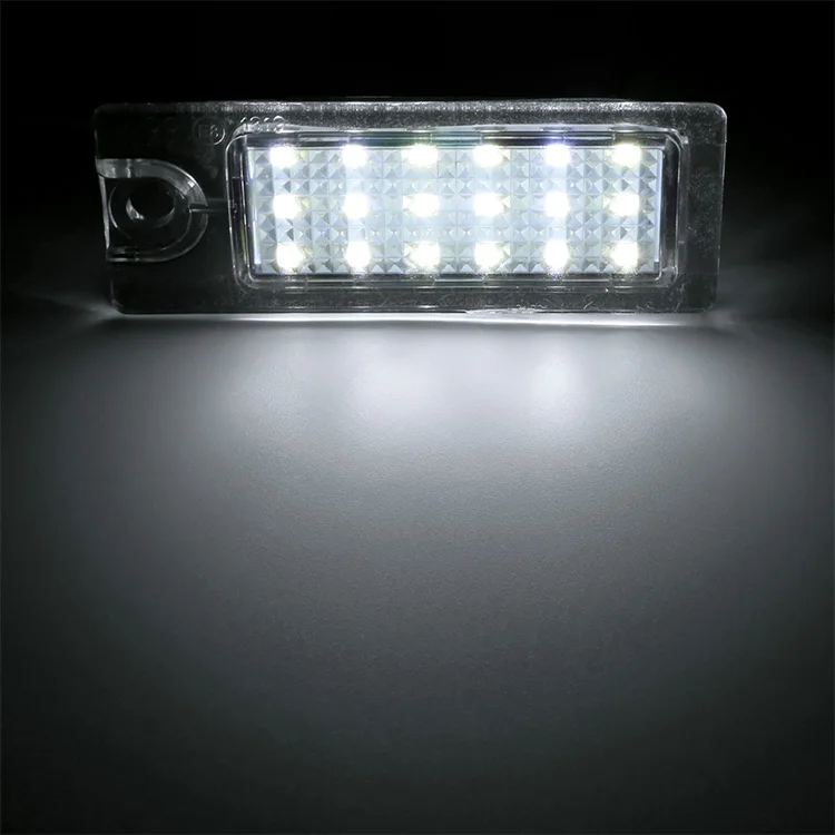 2x Error Free LED License Plate Light Lamp Car Accessories for Volvo V70 II XC70 S60 S80 XC90