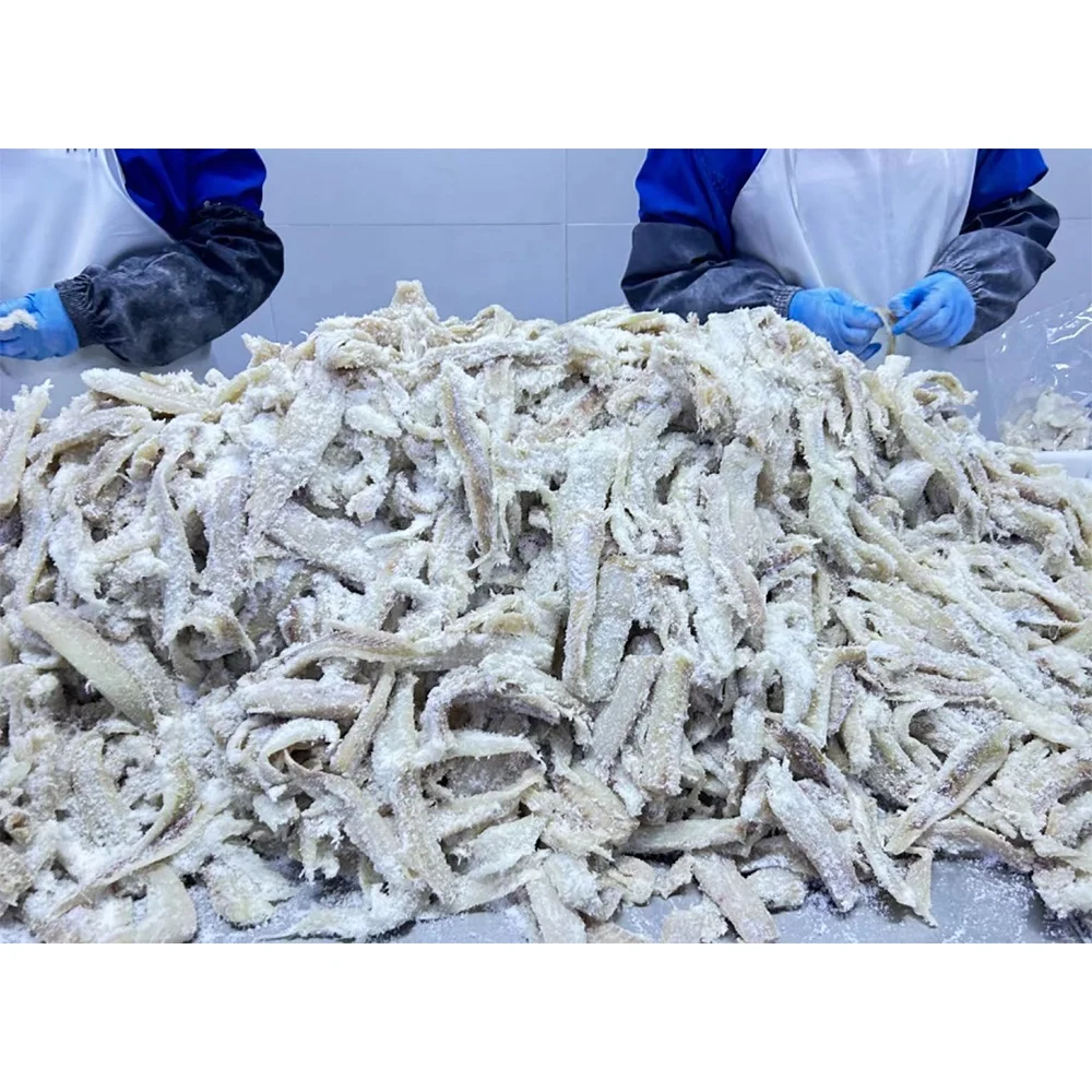 High Quality Top Grade Dried Salted Pollock Fillet Dry Salted Alaska Pollock
