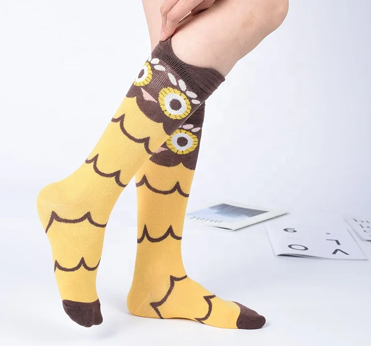 
Wholesale Custom Design Children Cute Kids Socks 100% Cotton White Girl School Teen Boy Socks Jacquard Kids Cartoon Crew Sock 