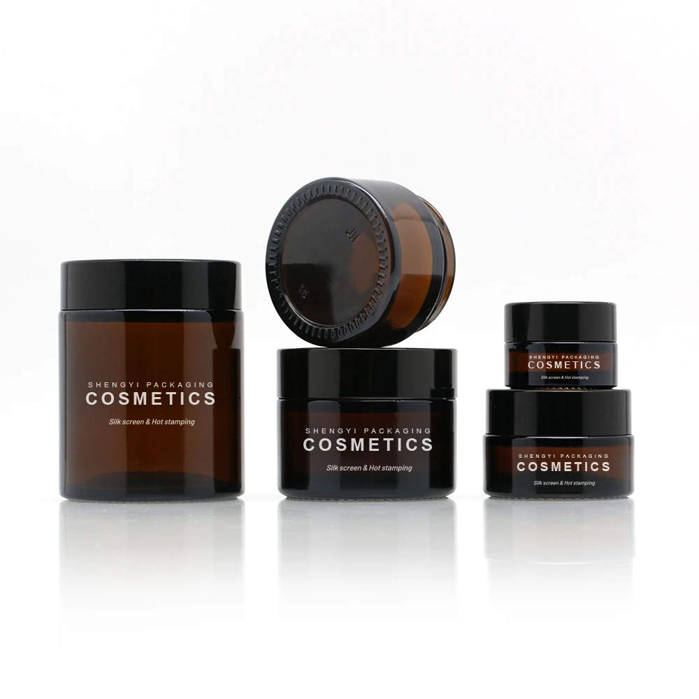 Wholesale Luxury Empty 3Oz 8Oz 500Ml 100Ml 250Ml Storage Clear Amber Jar Glass Candle Jar Manufacturer For Candle With Metal Lid