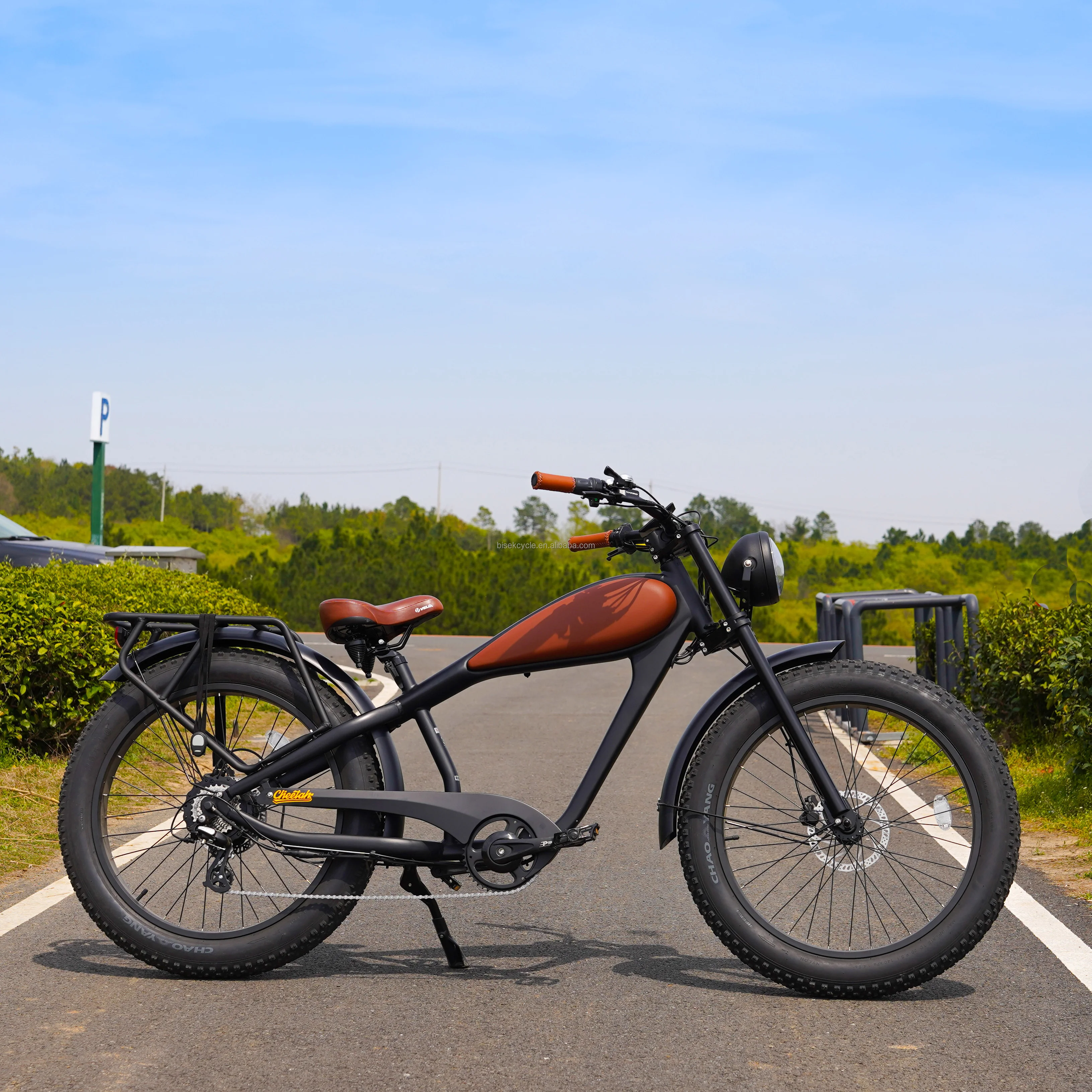 OEM  Most Popular 250w 500w 750w 1000W 36v 48v 52v Hub Motor Lithium Battery Retro Chopper Fast Electric Vintage Bike