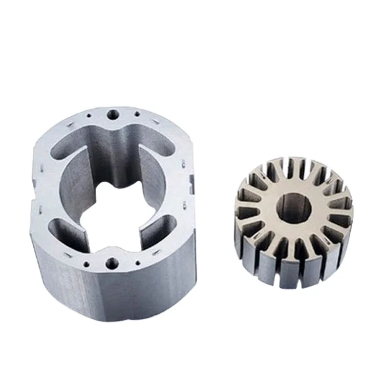 Custom Precision Metal Stamping lamination Electric Motors Core Laser Welding Progressive Stator Stamping
