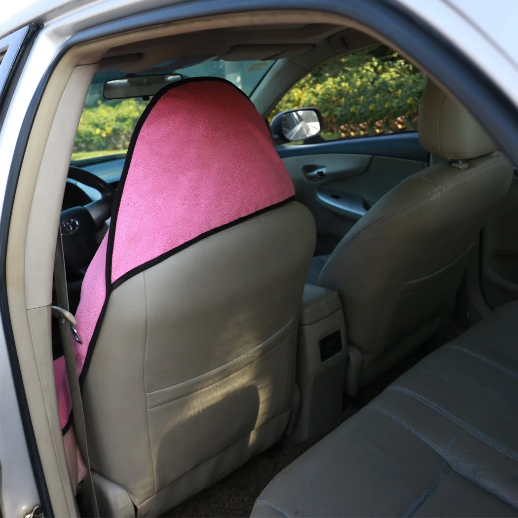 Universal Fit Car Seat Protector Waterproof and Non-slip Sweat Towel Front Car Seat Cover for Truck SUV Sedan