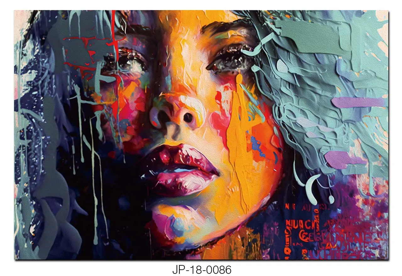 OEM Portrait Custom Painting Canvas Poster HD Print Wall Art Home Decoration