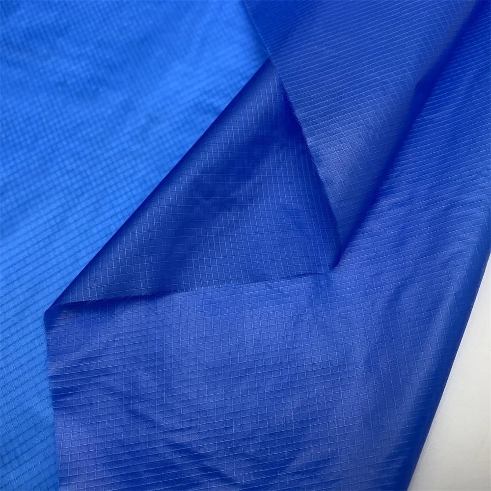 Downproof jacket fabric 100% nylon ripstop fabric waterproof for wind jacket