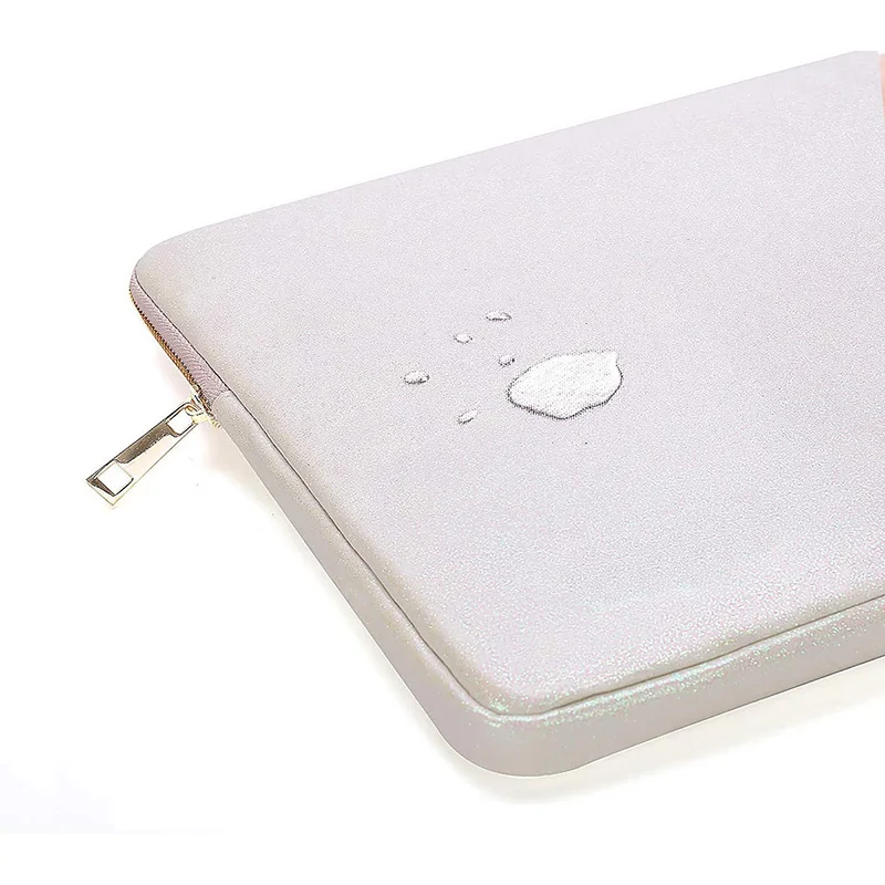 Universal Tablet Sleeve 7 8 9 10  inch rose gold color notebook Pouch bag For ipad laptop sleeve protective cover