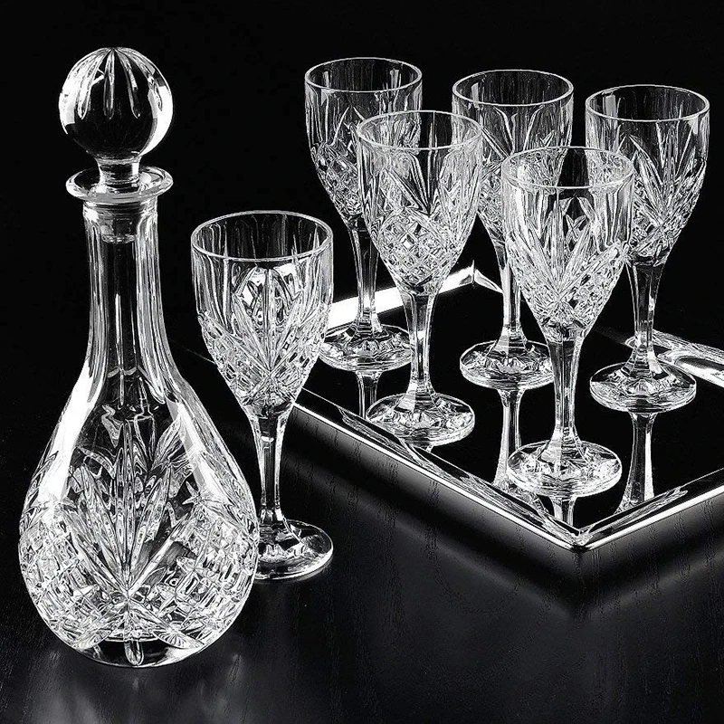 
Wholesale Customize 240ml Lead Free Crystal Red Wine Goblet Glass,Dublin Crystal Glass Goblets Clear 