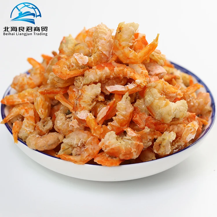 Бесплатный образец сублимированных креветок вкусные вьетнамские ароматные морепродукты без скорлупы Сухие Детские