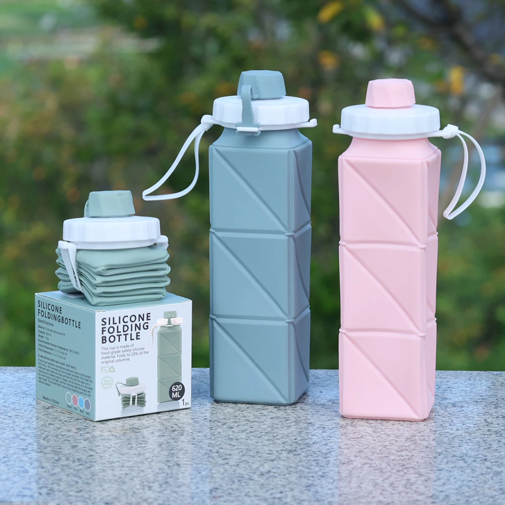 Children Insulated Outdoor Travel Camp Eco-friendly Food Grade Silicone School Water Bottle Sports Logo Custom Business Gifts