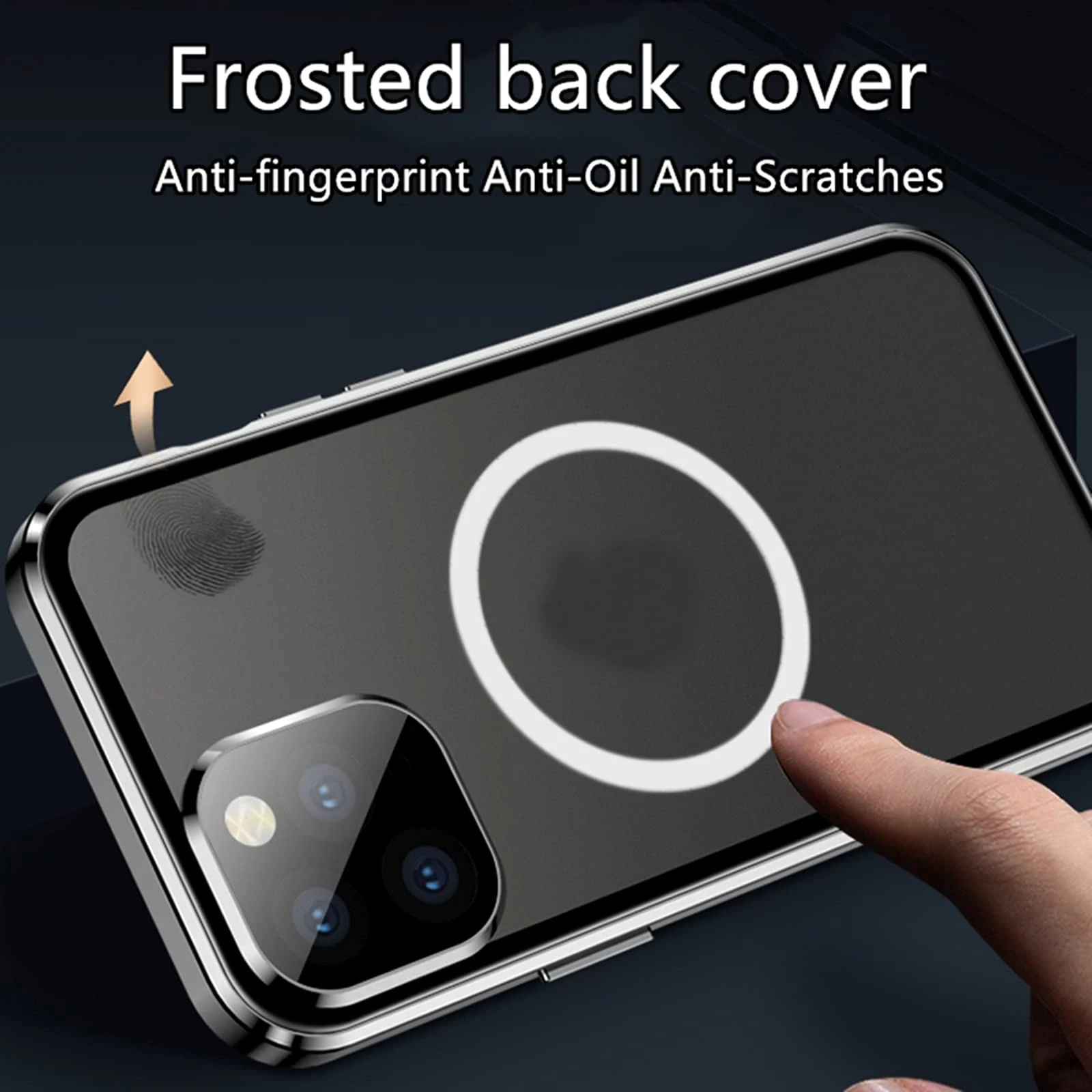 С Iphone 12 Pro Max Защитный Тонкий чехол Магнитный прозрачный сильные магниты для телефона Аксессуары мобильных телефонов T1 5